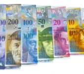 قوة معتدلة للفرنك السويسري بعد فتور في حركة التداول